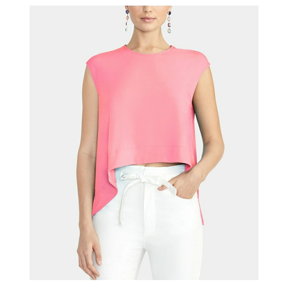 RACHEL Rachel Roy Asymmetrical Crop Top